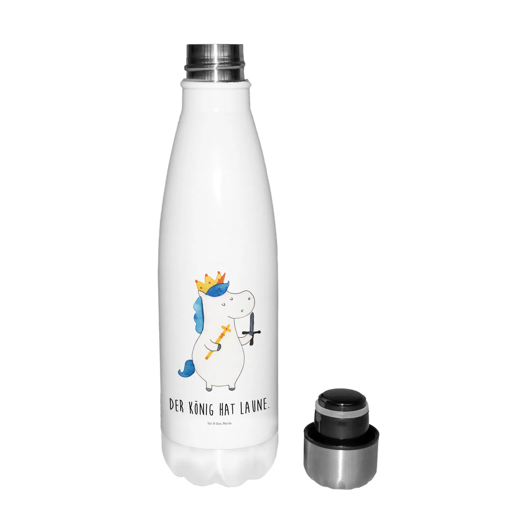 Insulated bottle unicorn king with sword Thermos, Thermos bottles, stainless steel, Thermos bottle 500ml, Thermos bottle, unicorn, unicorns, sword, gift boyfriend, present boy, President, Emperor, Crown, King, Princess, Ruler, Prosecco, Chancellor, Unicorn