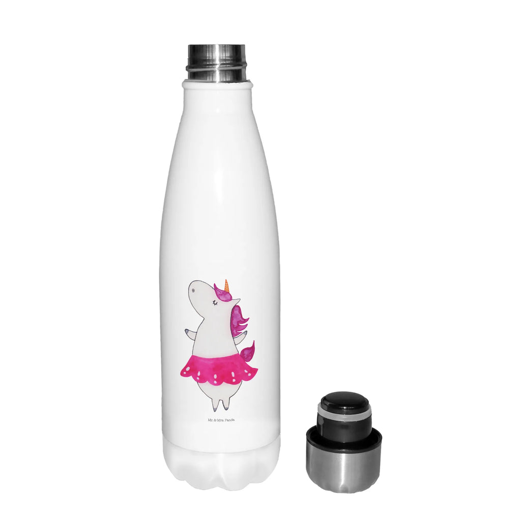 Insulated bottle unicorn ballerina Thermos bottle, Thermos bottles, Thermos, Thermos bottle 500ml, stainless steel, unicorn, unicorns, Dancer gift, dancer present, Unicorn, Einhorn, Celebration, Fun, Dancing, English, Ballerina, Flat, Party