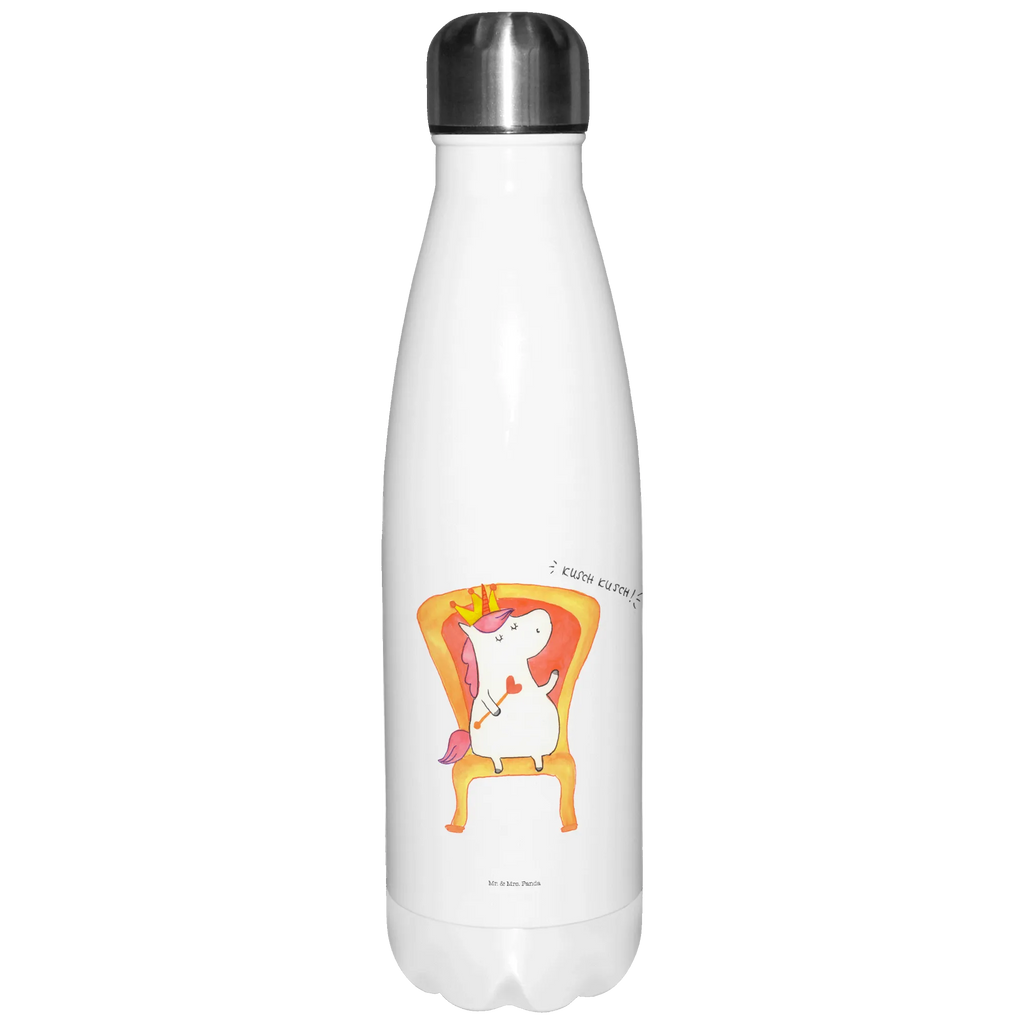 Insulated bottle unicorn king Thermos bottle, Thermos bottle 500ml, stainless steel, Thermos, Thermos bottles, unicorn, unicorns, Unicorn, Princess, Emperor, Present friend, Prosecco, friend gift, Crown, Chancellor, President, Ruler, King