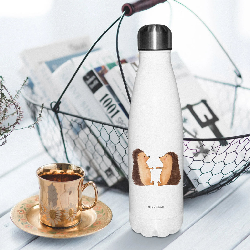 Insulated bottle Hedgehogs in love Thermos, Thermos bottle 500ml, Thermos bottle, stainless steel, Thermos bottles, Love, Loving, Two, Together, Marriage, Engagement, Proposal of marriage, Love gift, gift for her, gift for him, anniversary gift, Proof of love, Wedding, Gift, Friend, In love, Anniversary, Girlfriend, Hedgehog, Wedding anniversary, Engaged, Partner, Married