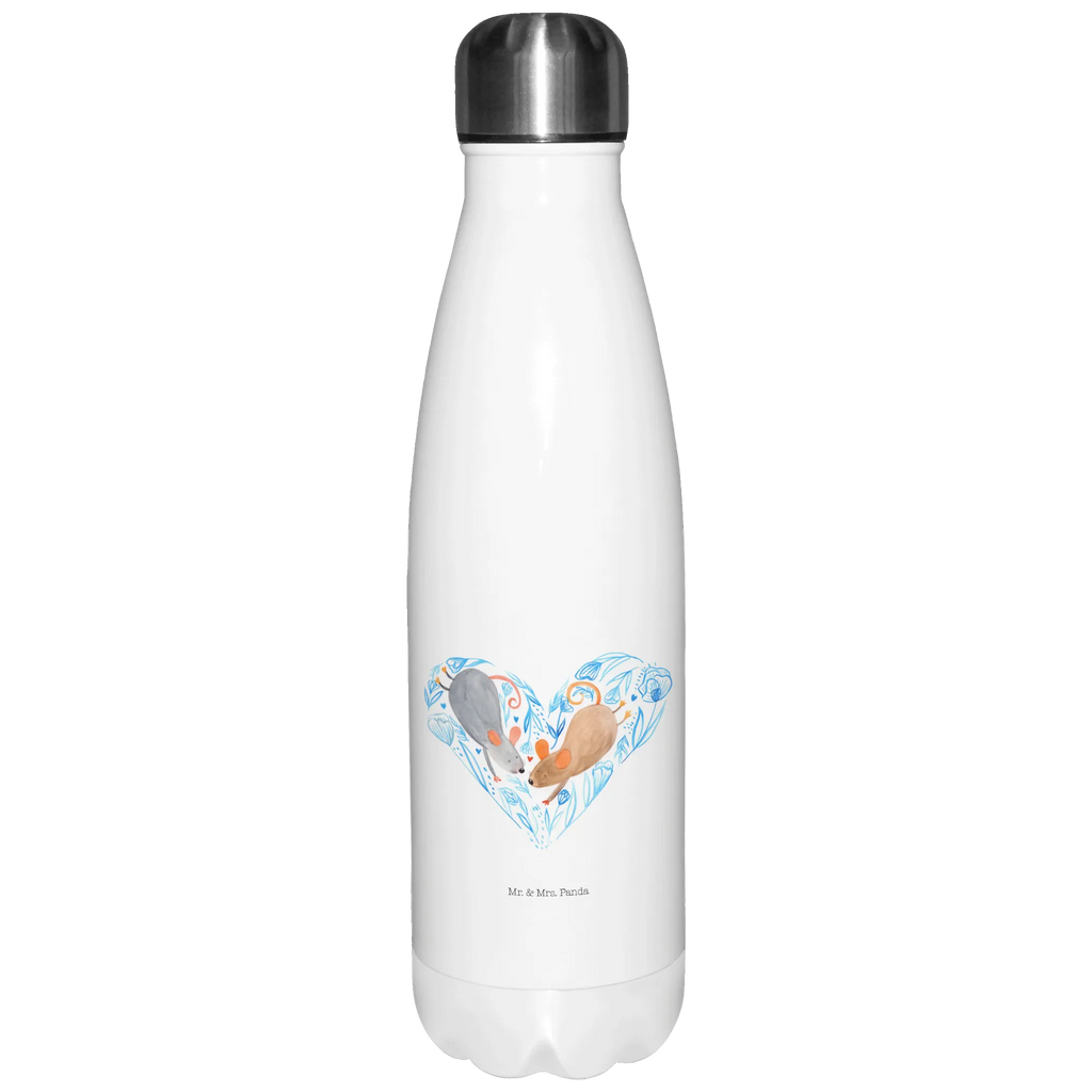 Insulated bottle Mice heart stainless steel, Thermos, Thermos bottles, Thermos bottle 500ml, Thermos bottle, Love, Loving, Two, Together, Marriage, Engagement, Proposal of marriage, Love gift, gift for her, gift for him, anniversary gift, favourite person, mouse, gift for two, mice, proof of love, love, wedding, love message, love gift, togetherness, anniversary, engagement