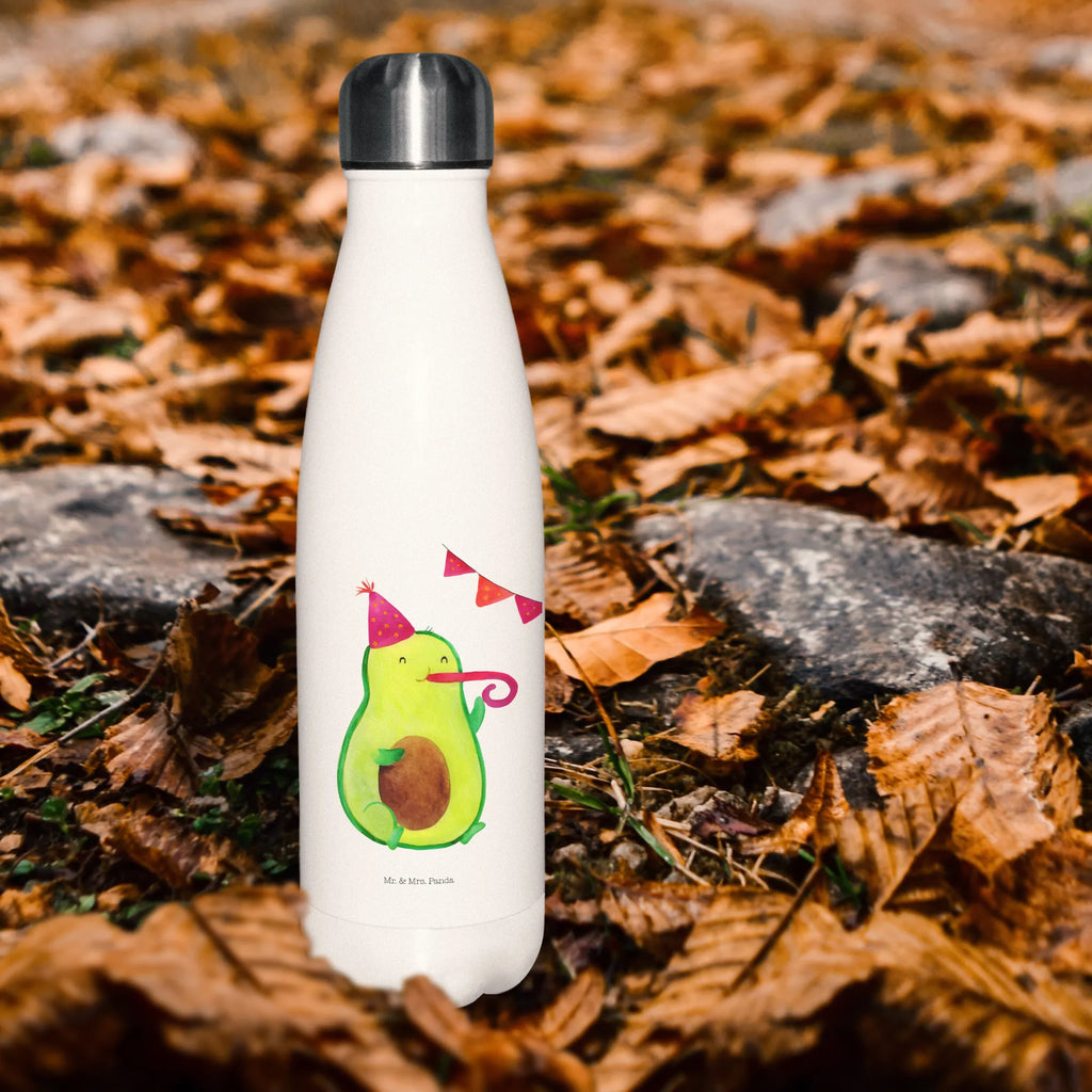 Insulated bottle avocado party time Thermos bottles, Thermos, Thermos bottle, stainless steel, Thermos bottle 500ml, avocado, vegetables