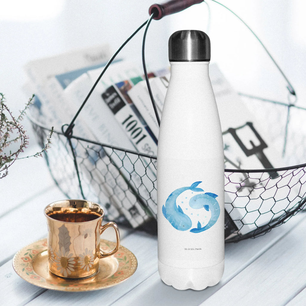 Insulated bottle Star sign fish Thermos, Thermos bottle 500ml, stainless steel, Thermos bottles, Thermos bottle, constellations, birthdays, astrology, zodiac, date of birth, month of birth, gift march, gift february, birthday march, birthday february, fish constellation, fish sign, fish gift, fish