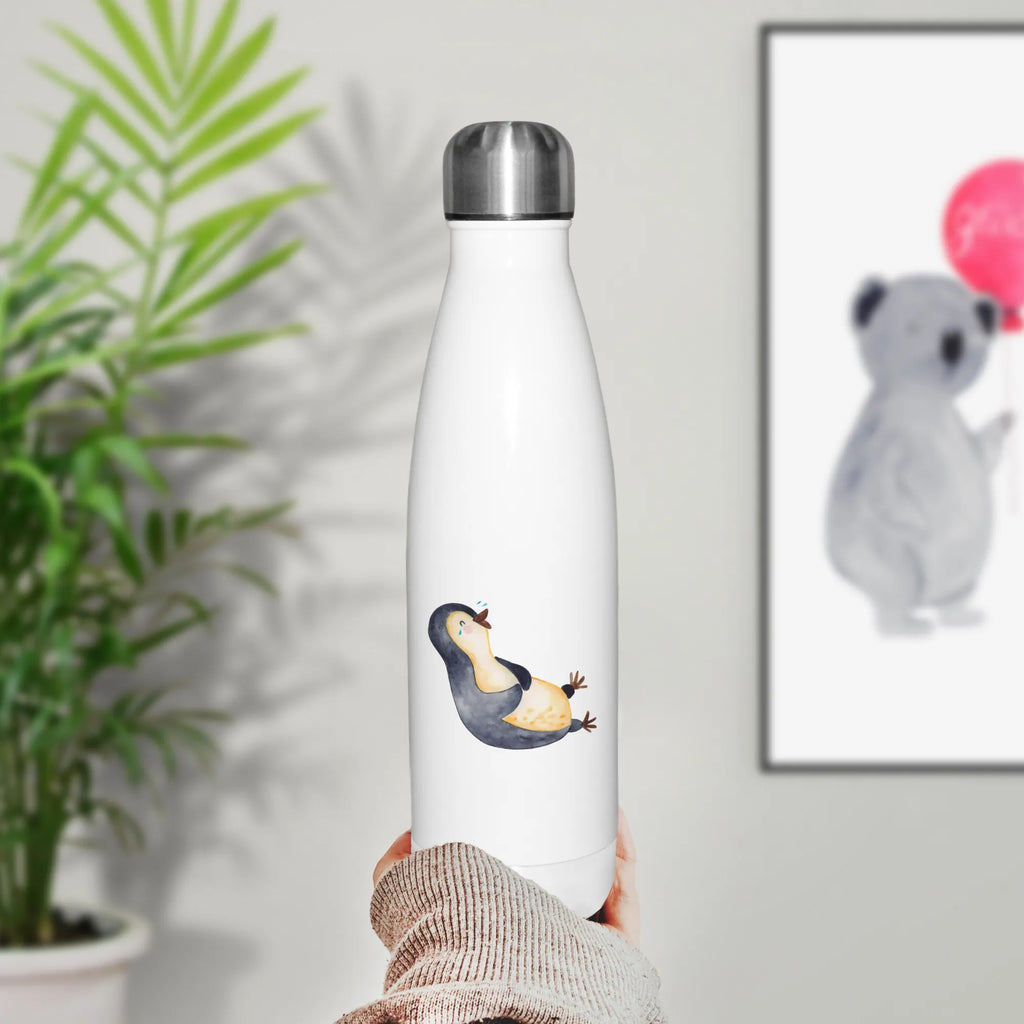 Insulated bottle Penguin Laugh Outdoorflasche, Thermoflasche, Trinkflasche, edelstahl isolierflasche, isolierflaschen, Edelstahlflasche, Thermos, edelstahl wasserflasche, metallflasche, Thermoflasche Edelstahl, Trinkbehälter, flasche aus edelstahl, Vakuumflasche, Edelstahl Trinkflasche, thermosflaschen, Thermosflasche, isolier trinkflasche, thermobehälter, Wasserflasche, isolierbehälter, thermobottle, Isolierflasche, trinkflaschen, Trinkflasche Isoliert, Getränkeflasche, wanderflasche, thermo trinkflasche, Trinkgefäß, reiseflasche, Pinguin, Fröhlichkeit, Pinguine, Optimismus, Fröhlich, Lachen, Humor, Lustiger Spruch
