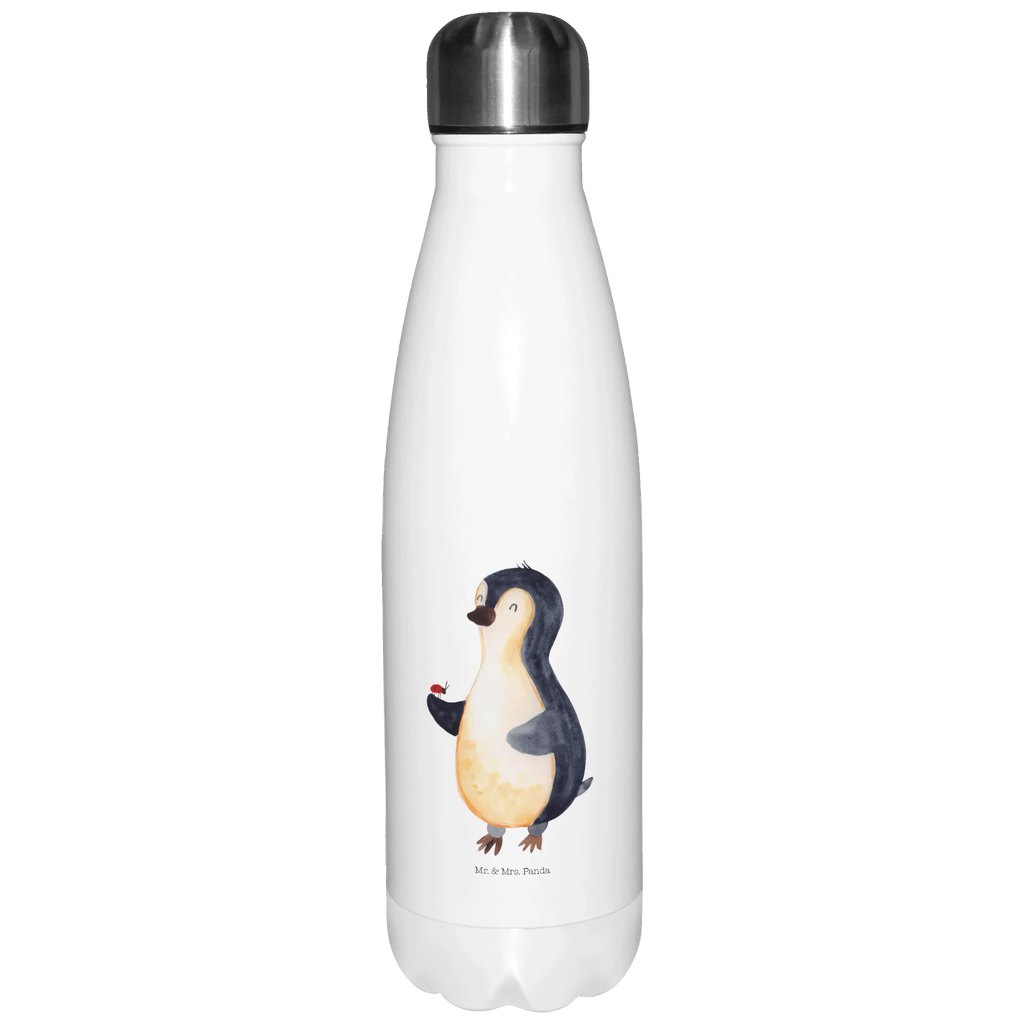 Insulated bottle Penguin ladybug Thermos bottles, Thermos, Thermos bottle 500ml, Thermos bottle, stainless steel, Penguin, North Pole, Winter, Penguins, happiness, joy, love, ladybird, wonder, penguins, joy of life