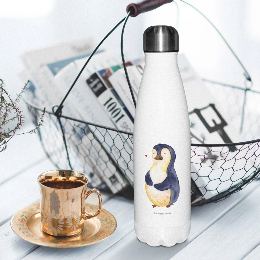 Insulated bottle Penguin diet stainless steel, Thermos, Thermos bottles, Thermos bottle 500ml, Thermos bottle, Penguin, North Pole, Winter, Penguins, motivation, self-love, losing weight, penguin, self-respect, body love, diet, weight, penguins