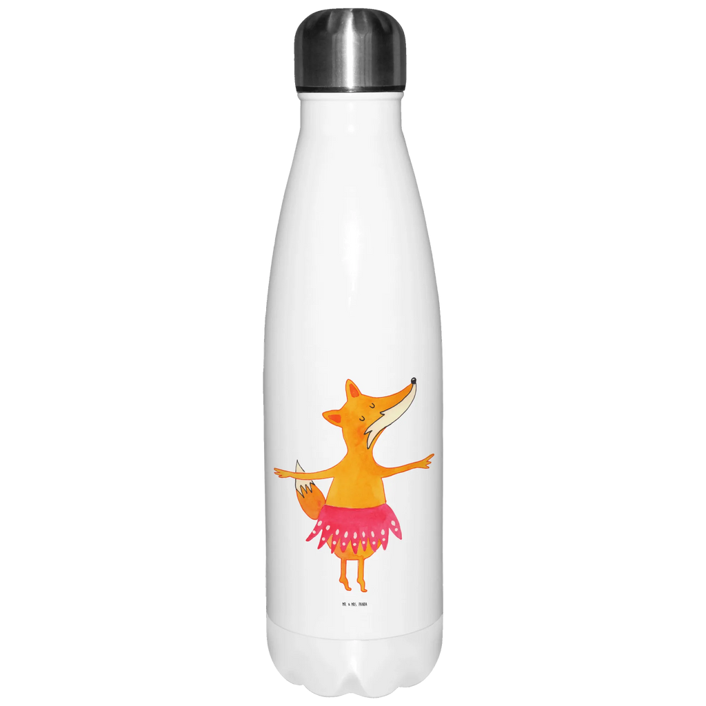 Insulated bottle Fox ballerina Thermos bottles, Thermos bottle, stainless steel, Thermos, Thermos bottle 500ml, fox, foxes, forest wildlife, clever as a fox, animal lover, vixen, invitation, party, ballerina, ballet, fox saying, birthday, dancing, dancer