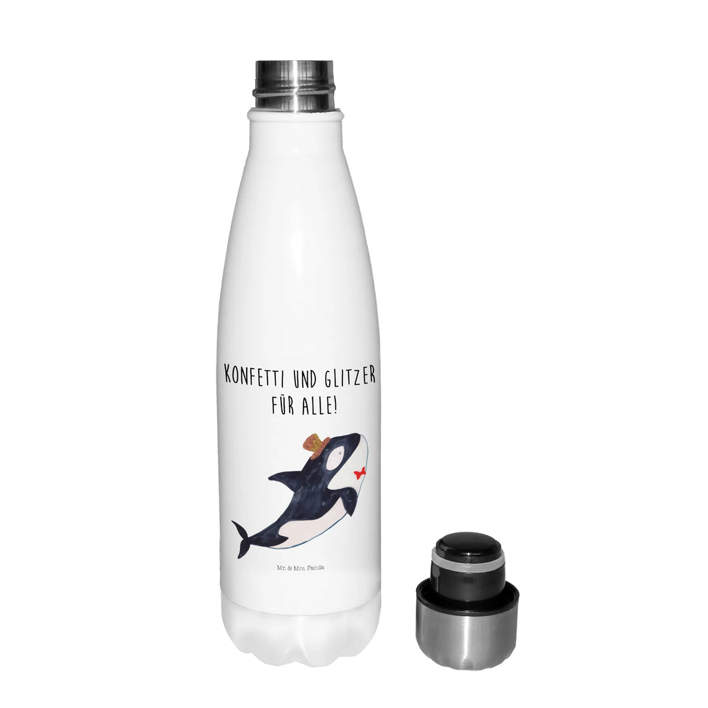 Insulated bottle orca cylinder thermobottle, isolierbehälter, edelstahl isolierflasche, Thermosflasche, isolier trinkflasche, Thermoflasche Edelstahl, reiseflasche, flasche aus edelstahl, trinkflaschen, Wasserflasche, Thermoflasche, Outdoorflasche, thermobehälter, Trinkgefäß, thermosflaschen, Trinkbehälter, Vakuumflasche, edelstahl wasserflasche, Edelstahl Trinkflasche, metallflasche, Trinkflasche, thermo trinkflasche, Thermos, wanderflasche, Edelstahlflasche, isolierflaschen, Getränkeflasche, Isolierflasche, Trinkflasche Isoliert, Meer, Urlaub, Meerestiere, Konfetti, Glitzer, Geburtstag, Fest, Orca, Feier, Glitter, Glückwunsch, Narwal, Fete