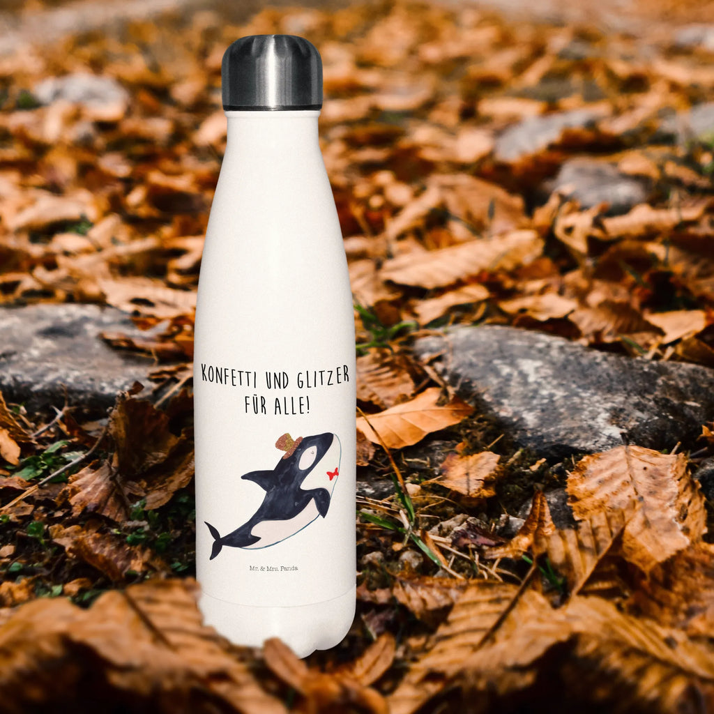 Insulated bottle orca cylinder thermobottle, isolierbehälter, edelstahl isolierflasche, Thermosflasche, isolier trinkflasche, Thermoflasche Edelstahl, reiseflasche, flasche aus edelstahl, trinkflaschen, Wasserflasche, Thermoflasche, Outdoorflasche, thermobehälter, Trinkgefäß, thermosflaschen, Trinkbehälter, Vakuumflasche, edelstahl wasserflasche, Edelstahl Trinkflasche, metallflasche, Trinkflasche, thermo trinkflasche, Thermos, wanderflasche, Edelstahlflasche, isolierflaschen, Getränkeflasche, Isolierflasche, Trinkflasche Isoliert, Meer, Urlaub, Meerestiere, Konfetti, Glitzer, Geburtstag, Fest, Orca, Feier, Glitter, Glückwunsch, Narwal, Fete