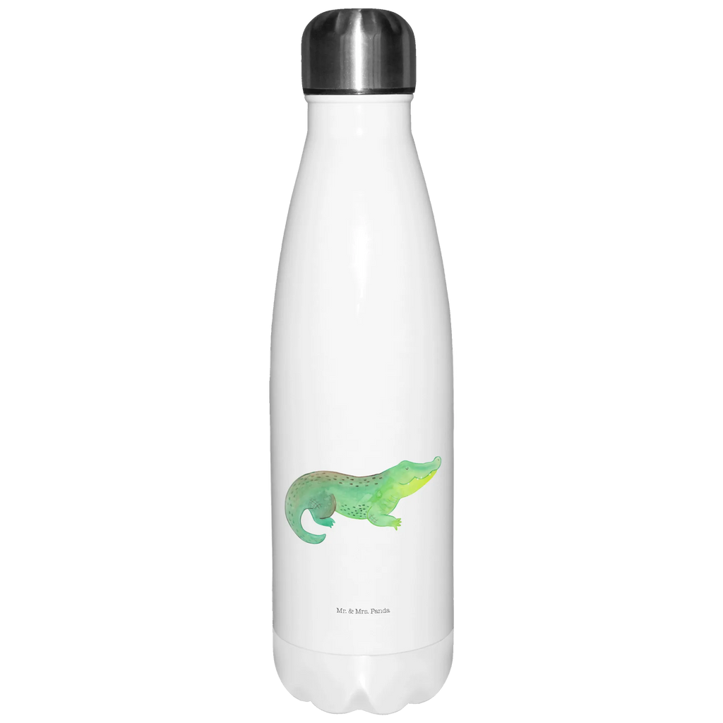 Insulated bottle Crocodile Thermos bottle, Thermos bottle 500ml, Thermos, Thermos bottles, stainless steel, Seafood, aquatic animals, ocean, sea, fish, shells, corals, reef, whale, narwhal, sea urchin, lobster, platypus, turtle, manatee, crocodile, orca, shrimp, gifts for seafood lovers, water world, underwater animals, underwater world, vacation, deep sea, seafood fans, gift ideas, seafood decoration, seafood posters, best friend, to be crazy, girlfriend, crocodiles, wanderlust, adventurousness, to be spontaneous, favorite person