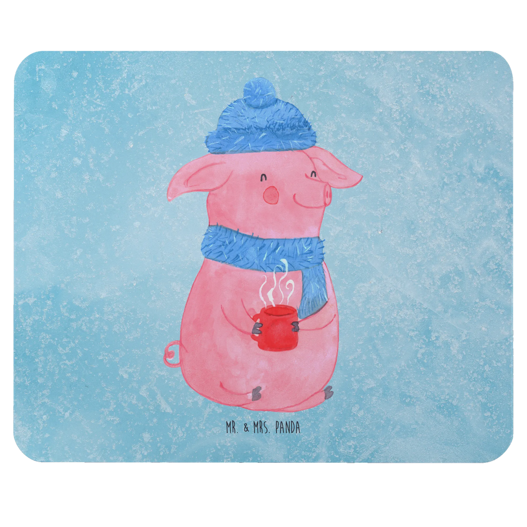 Podkładka pod mysz świnia grzane wino Zima, Boże Narodzenie, dekoracje świąteczne, Mikołaj, Adwent, Wigilia, zimowy motyw