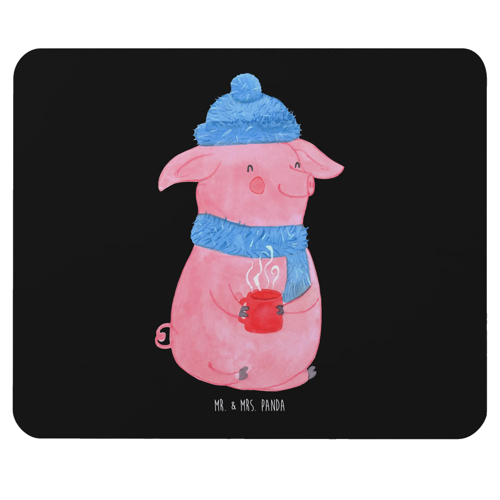 Podkładka pod mysz świnia grzane wino Zima, Boże Narodzenie, dekoracje świąteczne, Mikołaj, Adwent, Wigilia, zimowy motyw