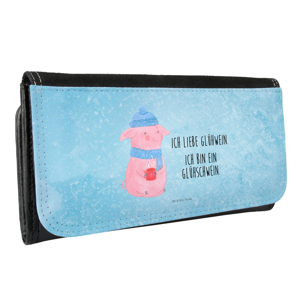 Ladies purse Pig Mulled wine Wallet, Purse, XXL, Wallets, Large, Ladies, Winter, Christmas, Christmas time, snow, mulled pig, punch, Christmas market, mulled wine