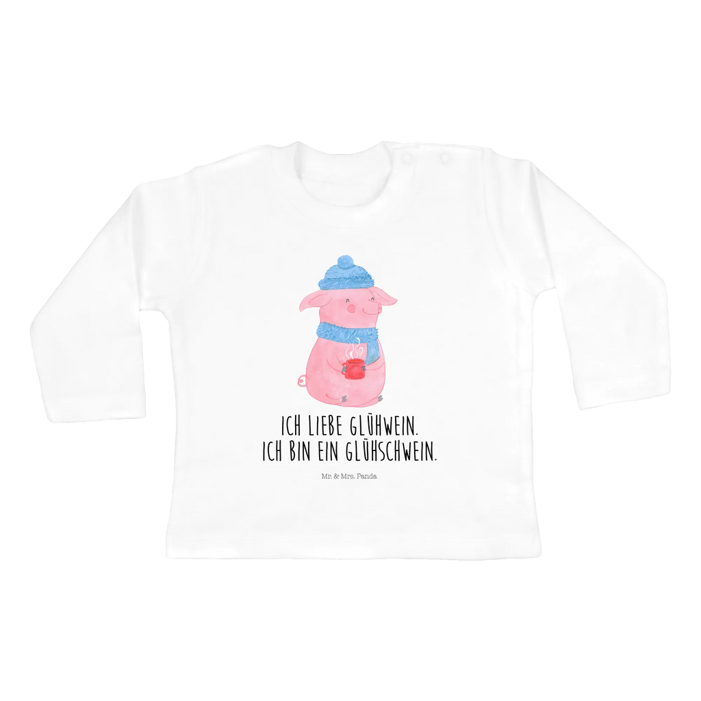 Baby Longsleeve Glühschwein Kleidung, Langarm, Baby Shower, Bio, Heiligabend, Winter, Advent, Weihnachten, Nikolaus, Weihnachtsdeko, Wintermotiv, Punsch, Weihnachtsmarkt, Glühschwein, Glühwein