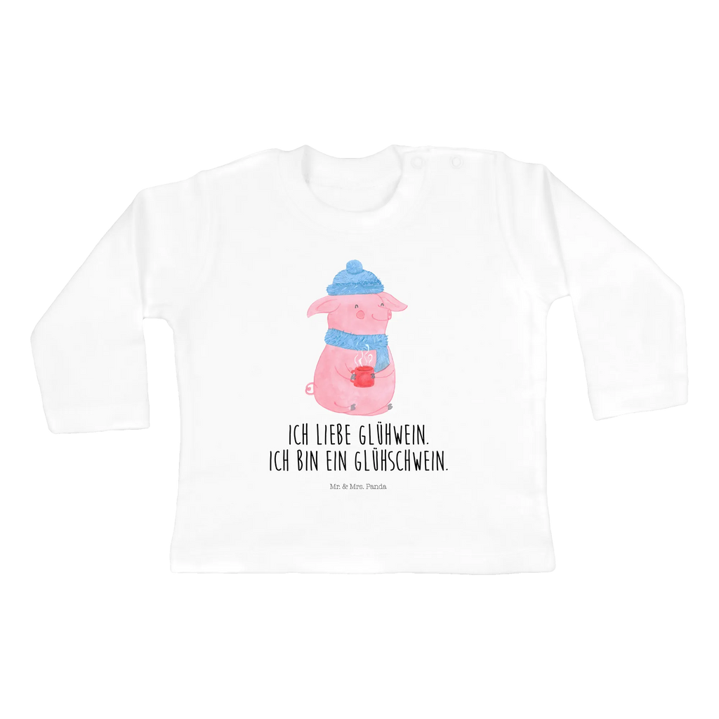 Baby Longsleeve Glühschwein Kleidung, Langarm, Baby Shower, Bio, Heiligabend, Winter, Advent, Weihnachten, Nikolaus, Weihnachtsdeko, Wintermotiv, Punsch, Weihnachtsmarkt, Glühschwein, Glühwein