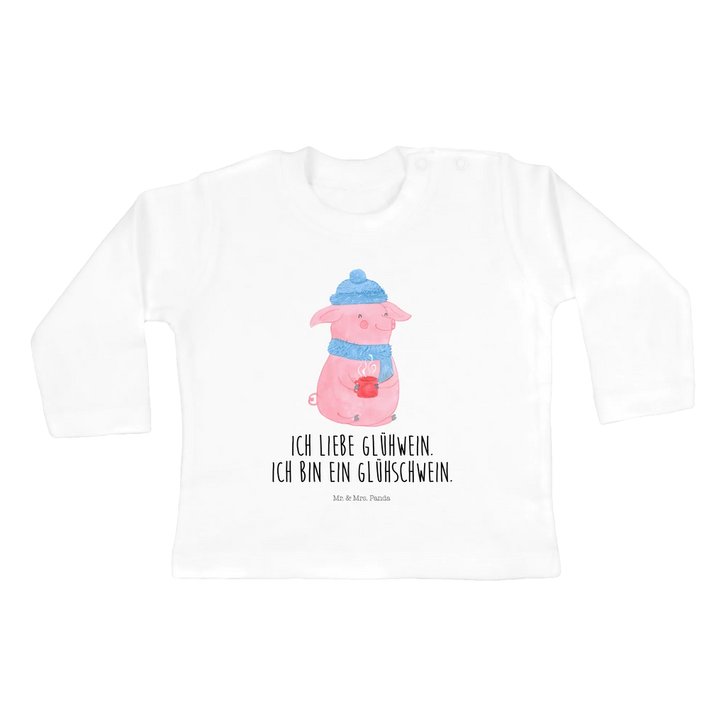 Baby Longsleeve Glühschwein Kleidung, Langarm, Baby Shower, Bio, Heiligabend, Winter, Advent, Weihnachten, Nikolaus, Weihnachtsdeko, Wintermotiv, Punsch, Weihnachtsmarkt, Glühschwein, Glühwein