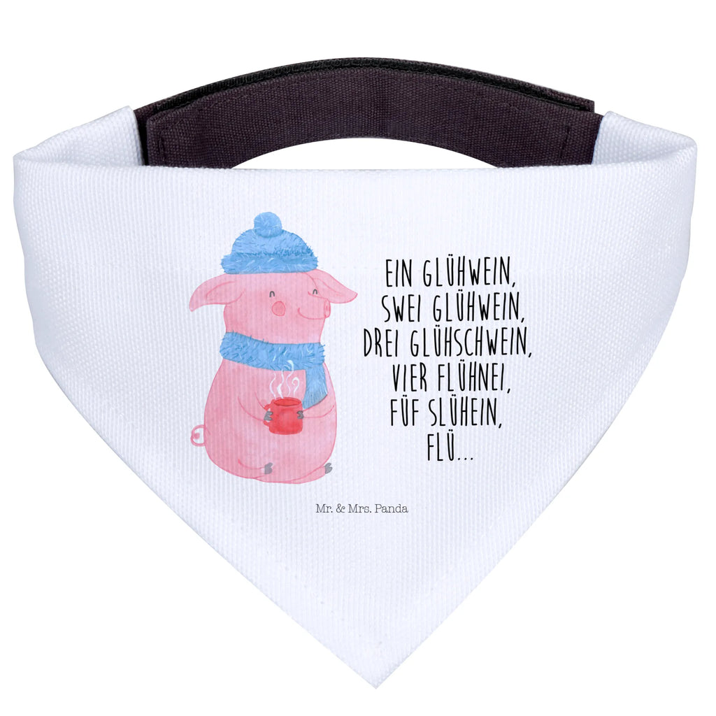 Hundehalstuch Lallelndes Glühschwein Hundehalstuch, Halstuch, Tuch, Hunde, Mittel, Mittelgroße Hunde, Heiligabend, Nikolaus, Advent, Weihnachten, Winter, Wintermotiv, Weihnachtsdeko, Glühwein, Spruch, Weihnachtsmarkt, Betrunken