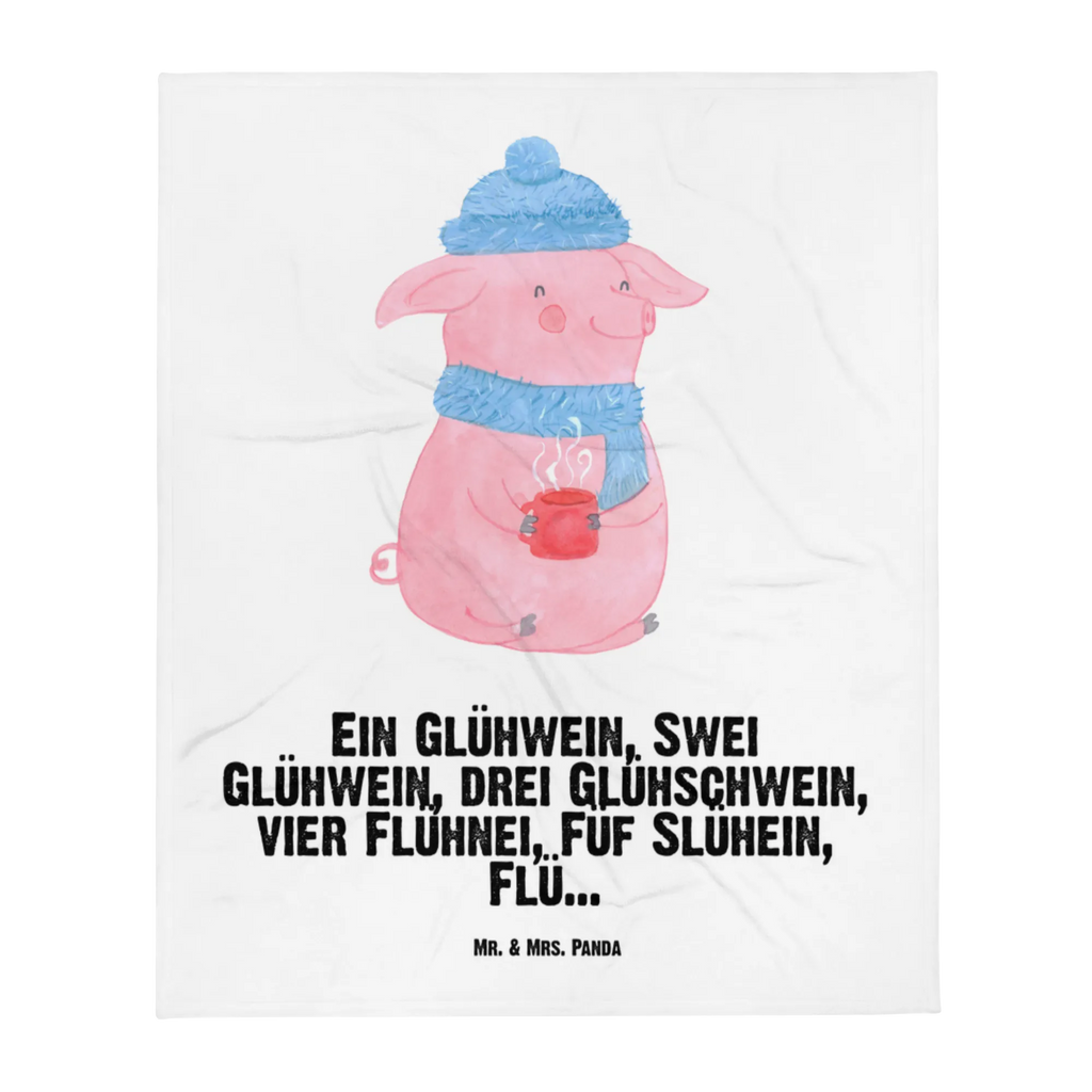Kocyk dla niemowląt Świnka grzane wino Zima, Boże Narodzenie, dekoracje świąteczne, Mikołaj, Adwent, Wigilia, zimowy motyw