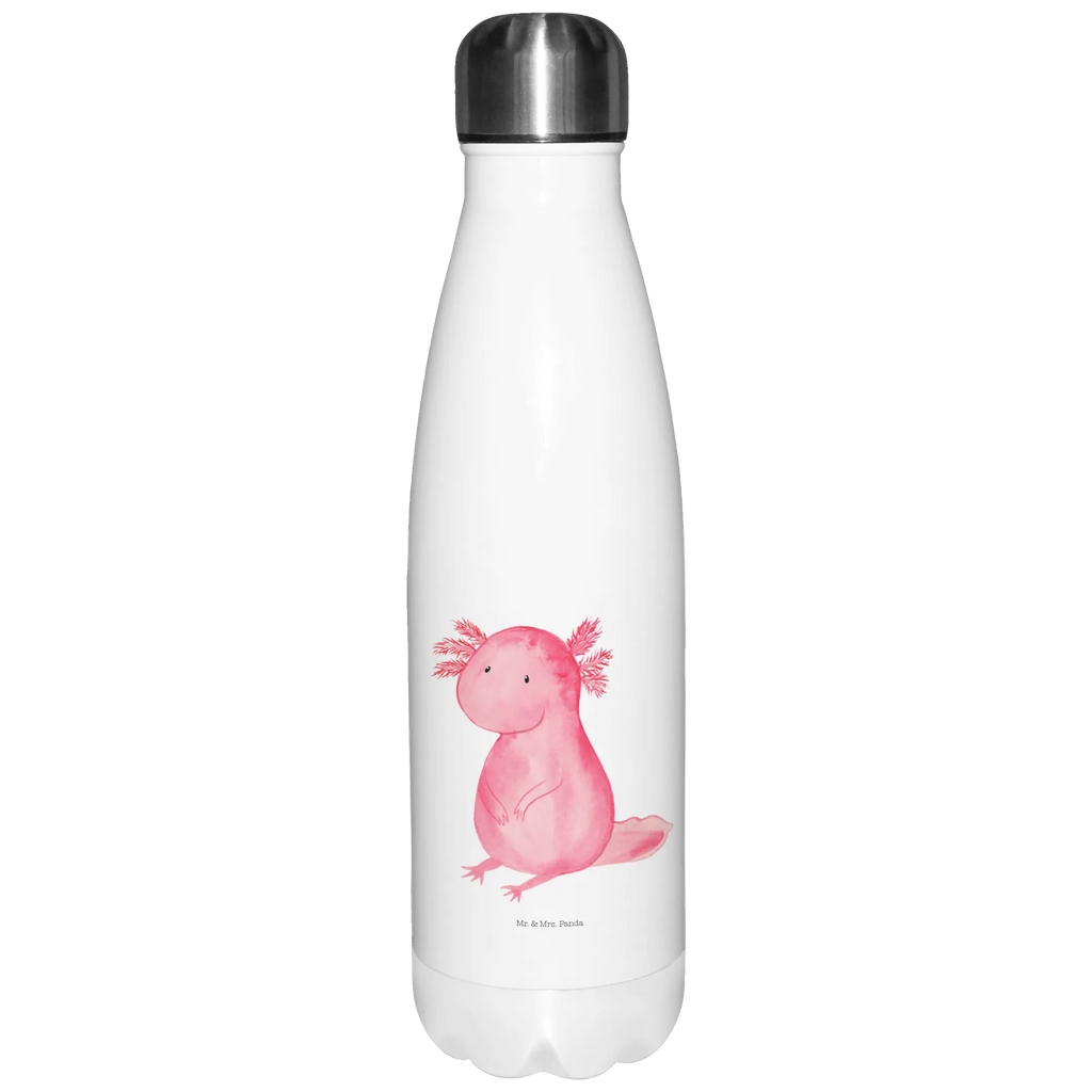 Insulated bottle axolotl zero Thermos bottles, Thermos bottle 500ml, stainless steel, Thermos, Thermos bottle, Axolotl, Axelotl, marine animals, Mexican walking fish, salamander, contented, happy, cheerful, girlfriend, lifestyle, wisdom, love, worldly wisdom, Axolot
