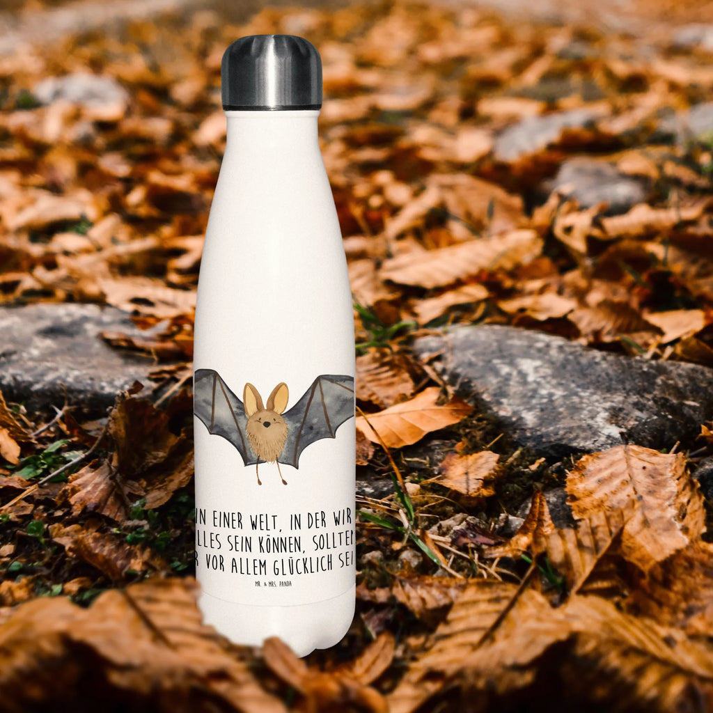 Butelka termiczna nietoperz skrzydło Motywy zwierzęce, dobra energia, zabawne powiedzonka, zwierzęta