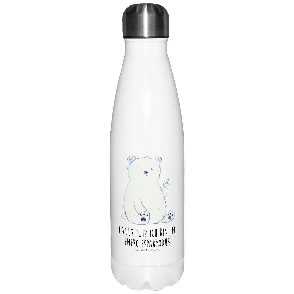 Thermosflasche Eisbär Faul Sprudelflasche, Teeflasche, Getränkeflasche, schulflasche, isolierbehälter, trinkflaschen, Trinkbehälter, Sportflasche, isolier trinkflasche, thermobehälter, Vakuumflasche, thermosflaschen, edelstahl wasserflasche, Kaffeeflasche, thermo trinkflasche, Edelstahl Thermosflasche, Edelstahlflasche, Trinkflasche, thermobottle, metallflasche, Outdoorflasche, flasche aus edelstahl, Thermo-Trinkflasche, Trinkgefäß, Thermosflasche, Trinkflasche Isoliert, isolierflaschen, Thermoflasche Edelstahl, wanderflasche, reiseflasche, Thermos, Wasserflasche, Isolier-Trinkflasche, edelstahl isolierflasche, Teddy, Bär, Teddybär, Eisbär, Nordpol, Arbeit, Arbeitsplatz, Entspannen, Homeoffice, Faul, Büro, Relaxen, Bürojob