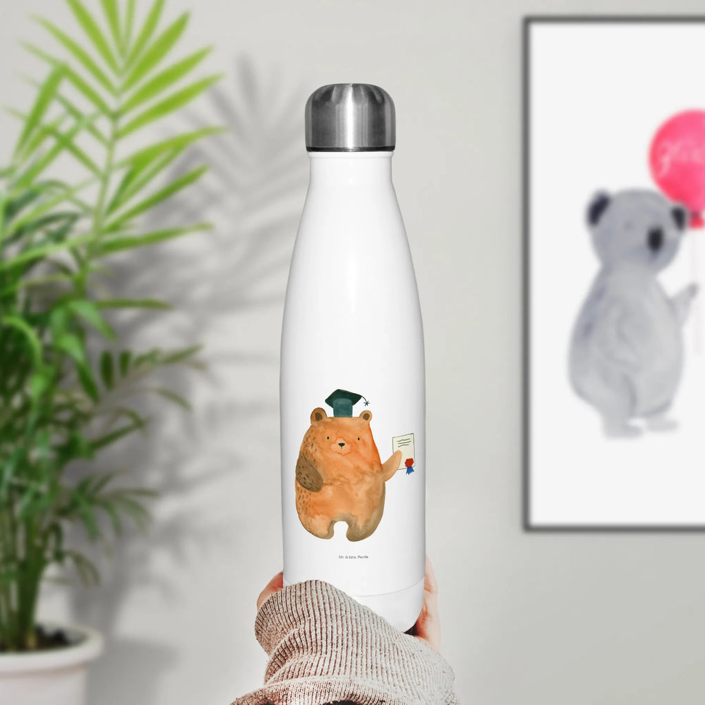 Insulated bottle bear Test isolierflaschen, Outdoorflasche, wanderflasche, Vakuumflasche, Trinkbehälter, Isolierflasche, metallflasche, Getränkeflasche, edelstahl isolierflasche, Thermos, thermosflaschen, edelstahl wasserflasche, Wasserflasche, isolier trinkflasche, Trinkflasche Isoliert, Trinkgefäß, Trinkflasche, isolierbehälter, thermobehälter, flasche aus edelstahl, trinkflaschen, Thermoflasche, thermo trinkflasche, Thermoflasche Edelstahl, thermobottle, Edelstahl Trinkflasche, reiseflasche, Edelstahlflasche, Thermosflasche, Teddy, Bär, Teddybär, Prüfung Bestanden, Abschlusszeugnis, Zeugnis, Prüfungen, Abschluss, Abitur