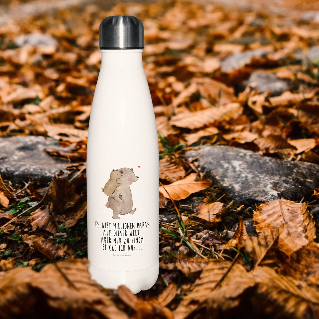 Insulated bottle Papa Bear stainless steel, Thermos, Thermos bottle, Thermos bottles, Thermos bottle 500ml, Family, Father's Day, Mother's Day, brother, sister, Mom, Dad, uncle, daddy, father's day, birthday, present, dad