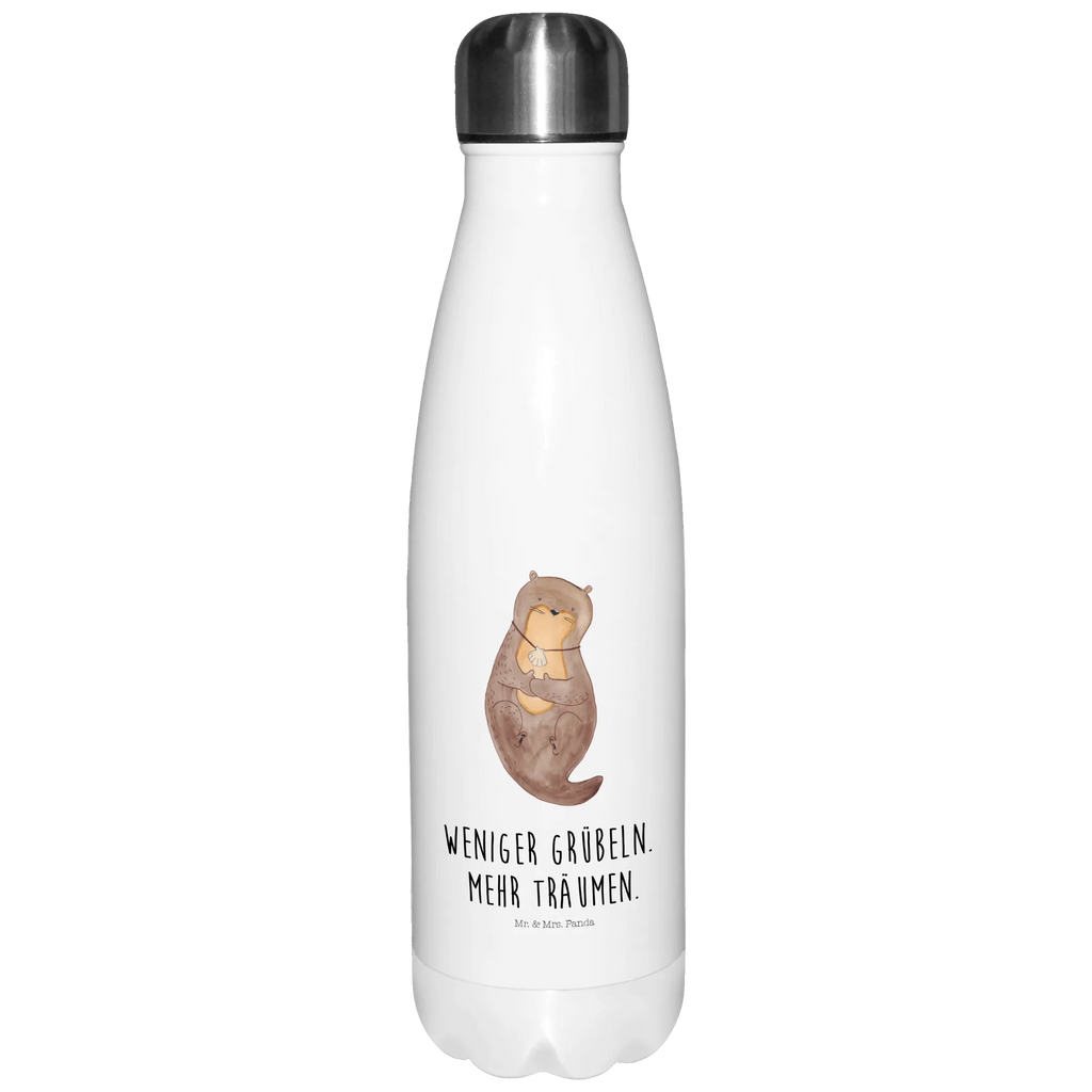 Insulated bottle otter shell Thermos bottle, Thermos bottle 500ml, Thermos bottles, Thermos, stainless steel, otter, marten, sea otter, European otter, water mammal, aquatic animal, baby otter, predator, water, otter gifts, animal lover, gift ideas for animal lovers, animal, mammal, water animal, gifts for people in love, dreaming, daydreaming, otter love, brooding, motivation, office