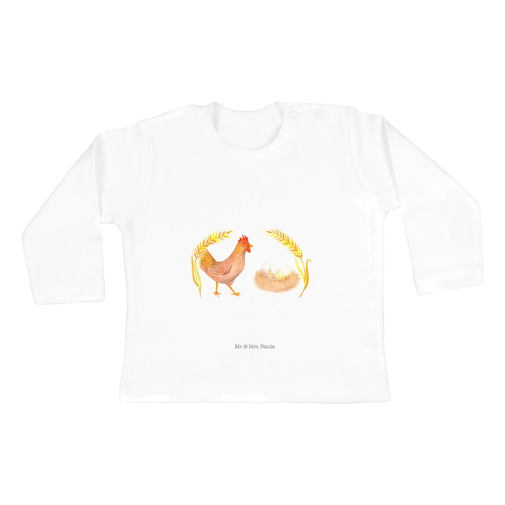 Baby long-sleeve Chicken Proud Kleidung, Mädchen, Baby, Bio, Jungen, Langarm, Bauernhof, Hoftiere, Landwirt, Landwirtin, Magie, Henne, Hof, Landleben, Geburt, Hühner, Hahn, Schwangerschaft, Spruch, Eier, Motivation