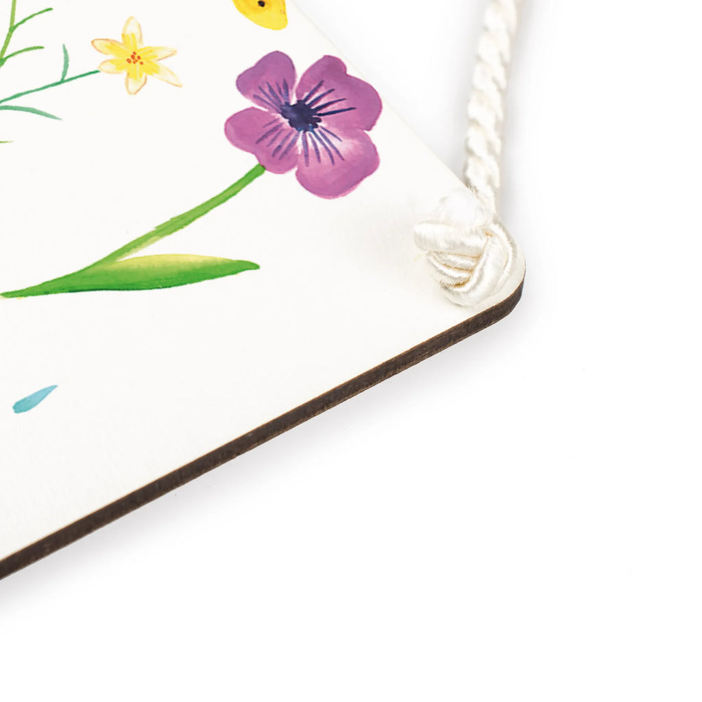 Decorative sign You are a wildflower Nature, joy of life, love, nature motif, anniversary, flower motif, gift girlfriend, gift women, wedding anniversary, wild, wild flower, compliment