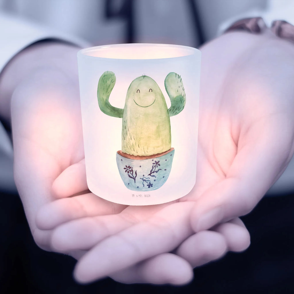 Lantern cactus happy tealight holder, glass tealight, Wind light, cactus, cactuses, plants, cactus plant, small green cactus, funny, family, office life, education, mother, colleague, friend, cacti, new start, saying, child protection, office, motivation