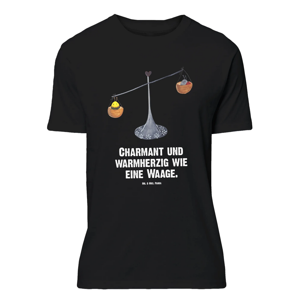 T-Shirt Standard Sternzeichen Waage Lustiges T-Shirt, Damen, Herrn, Shirt, T-Shirt mit Spruch, Tshirt, T-Shirt, Nachthemd, Geburstag, Junggesellenabschied, Jubiläum, Schlafshirt, Horoskop, Sternzeichen, Aszendent, Tierkreiszeichen, Astrologie, Waage, Geburtstag Oktober, Geschenk Oktober, Geburtstag September, Hummel, Gleichgewicht, Biene, Marienkäfer, Geschenk September, Waage Sternzeichen, Waage Geschenk