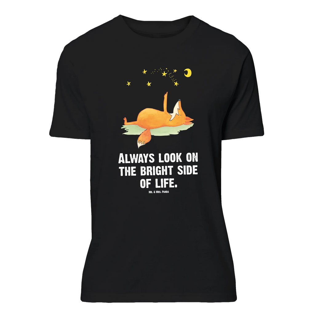 T-shirt Fox Stars T-Shirt, Lustiges T-Shirt, Junggesellenabschied, Nachthemd, Schlafshirt, Herrn, Jubiläum, Geburstag, T-Shirt mit Spruch, Tshirt, Shirt, Damen, Fuchs, Always Look On The Bright Side Of Life, Füchse, Romantik, Spruch schön, Spruch Positiv, Tröstende Worte