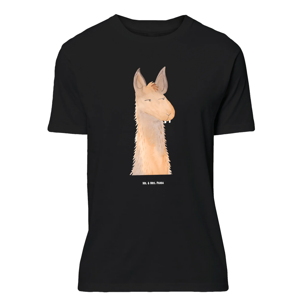 T-Shirt Standard Lamakopf genervt Herrn, Junggesellenabschied, Geburstag, T-Shirt mit Spruch, Tshirt, T-Shirt, Damen, Jubiläum, Schlafshirt, Nachthemd, Shirt, Lustiges T-Shirt, Lama, Alpaka, Freundin, Recht haben, Chef, Partnerin, Lamas, Büroalltag, Chefin, Azubi, Büro, Beste Freundin, Genervt sein