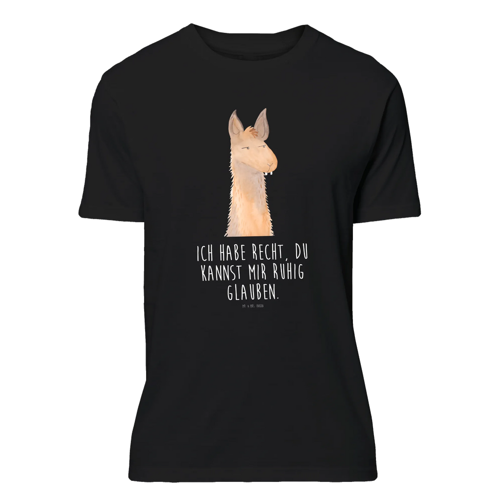T-Shirt Standard Lamakopf genervt Herrn, Junggesellenabschied, Geburstag, T-Shirt mit Spruch, Tshirt, T-Shirt, Damen, Jubiläum, Schlafshirt, Nachthemd, Shirt, Lustiges T-Shirt, Lama, Alpaka, Freundin, Recht haben, Chef, Partnerin, Lamas, Büroalltag, Chefin, Azubi, Büro, Beste Freundin, Genervt sein