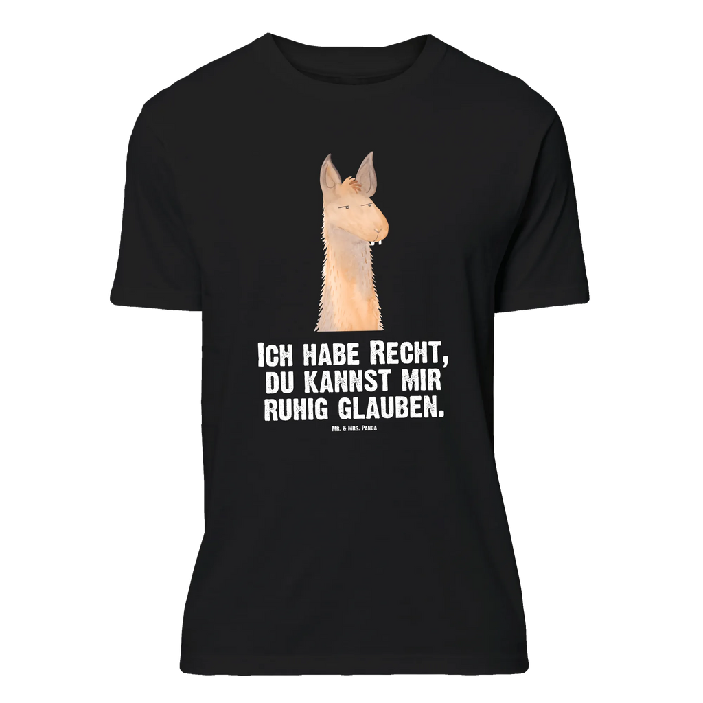 T-Shirt Standard Lamakopf genervt Herrn, Junggesellenabschied, Geburstag, T-Shirt mit Spruch, Tshirt, T-Shirt, Damen, Jubiläum, Schlafshirt, Nachthemd, Shirt, Lustiges T-Shirt, Lama, Alpaka, Freundin, Recht haben, Chef, Partnerin, Lamas, Büroalltag, Chefin, Azubi, Büro, Beste Freundin, Genervt sein