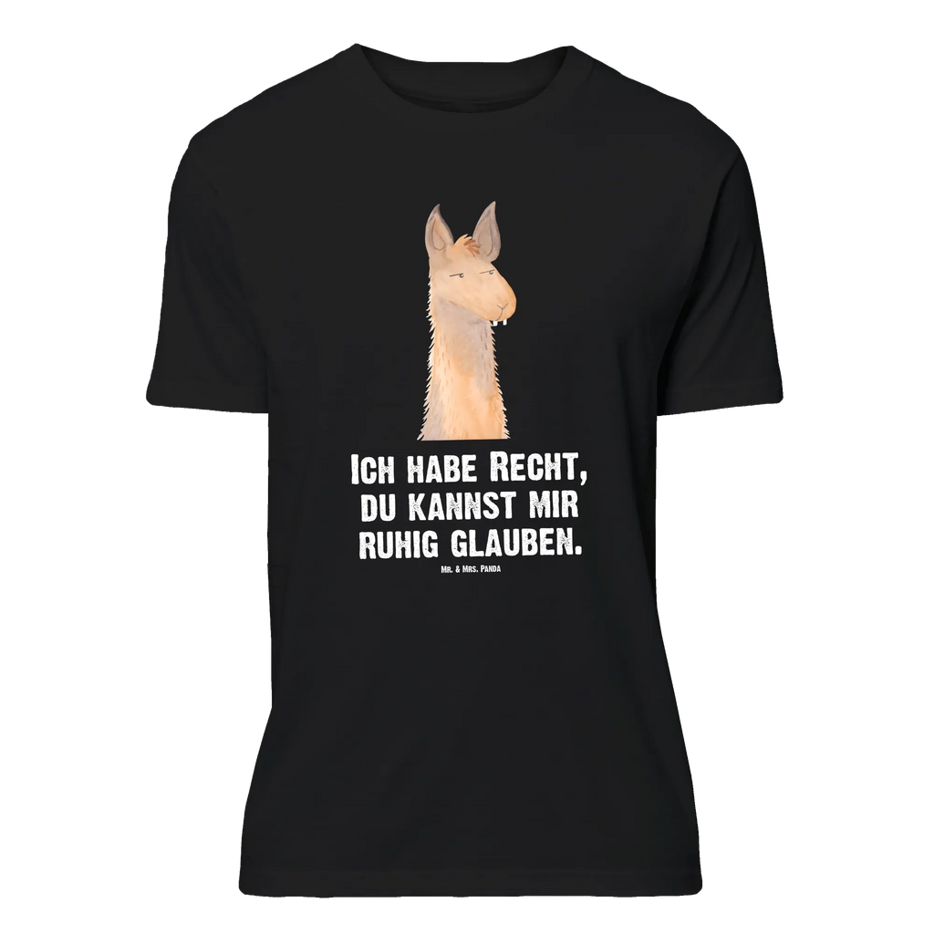 T-Shirt Standard Lamakopf genervt Herrn, Junggesellenabschied, Geburstag, T-Shirt mit Spruch, Tshirt, T-Shirt, Damen, Jubiläum, Schlafshirt, Nachthemd, Shirt, Lustiges T-Shirt, Lama, Alpaka, Freundin, Recht haben, Chef, Partnerin, Lamas, Büroalltag, Chefin, Azubi, Büro, Beste Freundin, Genervt sein