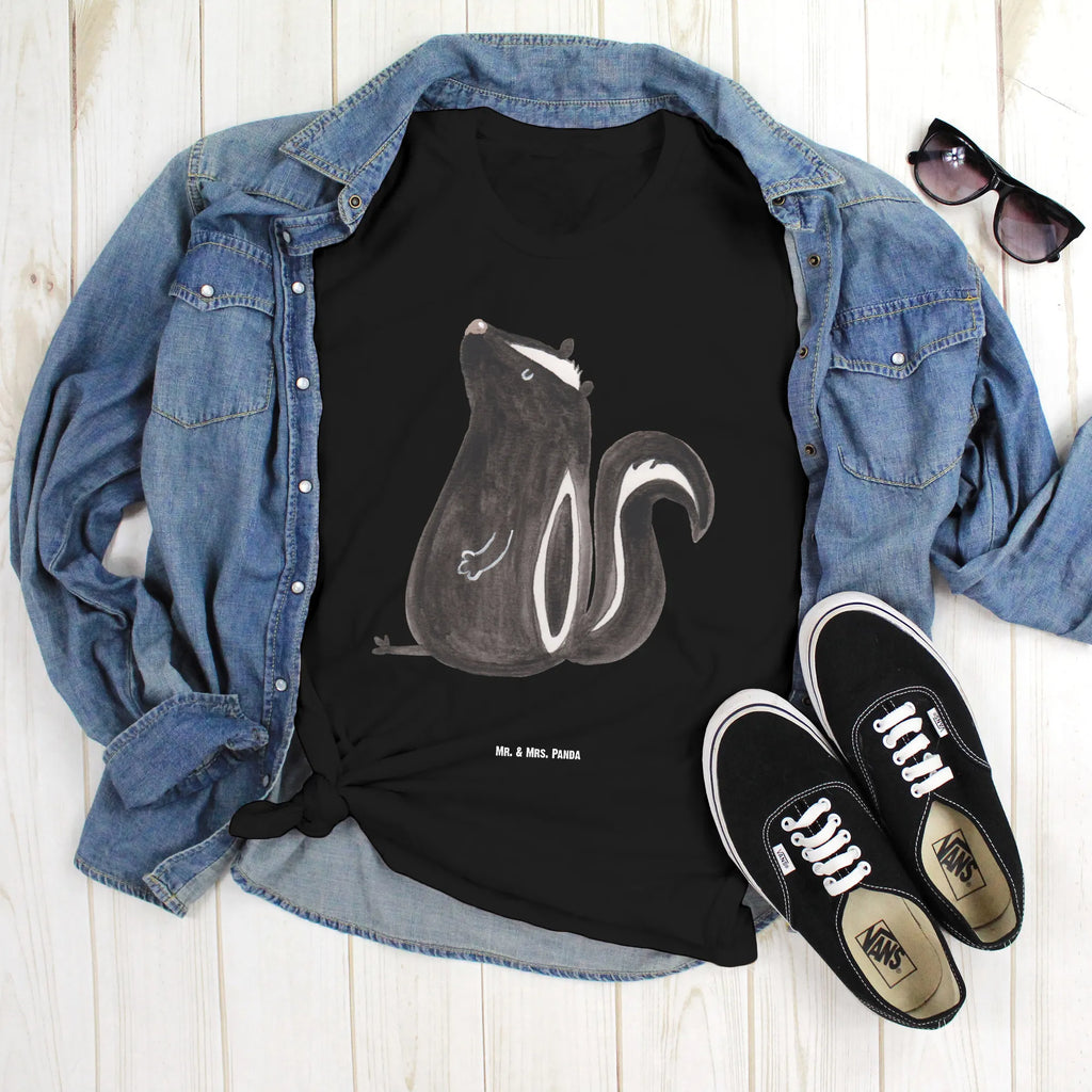 T-shirt skunk Sit Geburstag, Schlafshirt, Damen, Lustiges T-Shirt, Tshirt, Herrn, Junggesellenabschied, Shirt, Jubiläum, T-Shirt, T-Shirt mit Spruch, Nachthemd, Stinktier, Skunk, Raubtier, Besserwisser, Stinki, Spruch, Büro, Recht, Wildtier, Stinker