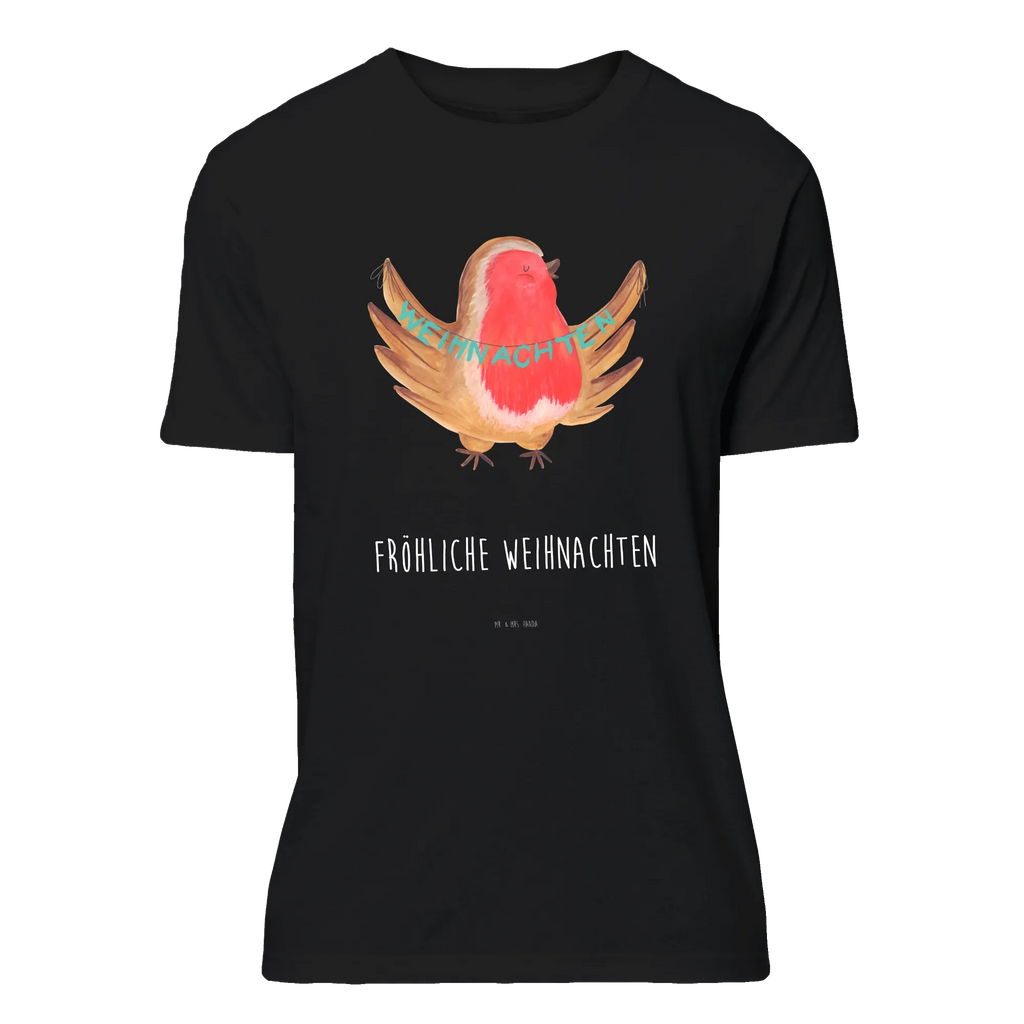 T-Shirt Standard Rotkehlchen Weihnachten Shirt, T-Shirt, Nachthemd, Schlafshirt, Jubiläum, Junggesellenabschied, Tshirt, Lustiges T-Shirt, Herrn, T-Shirt mit Spruch, Geburstag, Damen, Weihnachtsdeko, Wintermotiv, Advent, Heiligabend, Weihnachten, Nikolaus, Winter, Weihnachtsmotiv, Frohe Weihnachten, Weihnachtsgruß, Xmas, Vogel