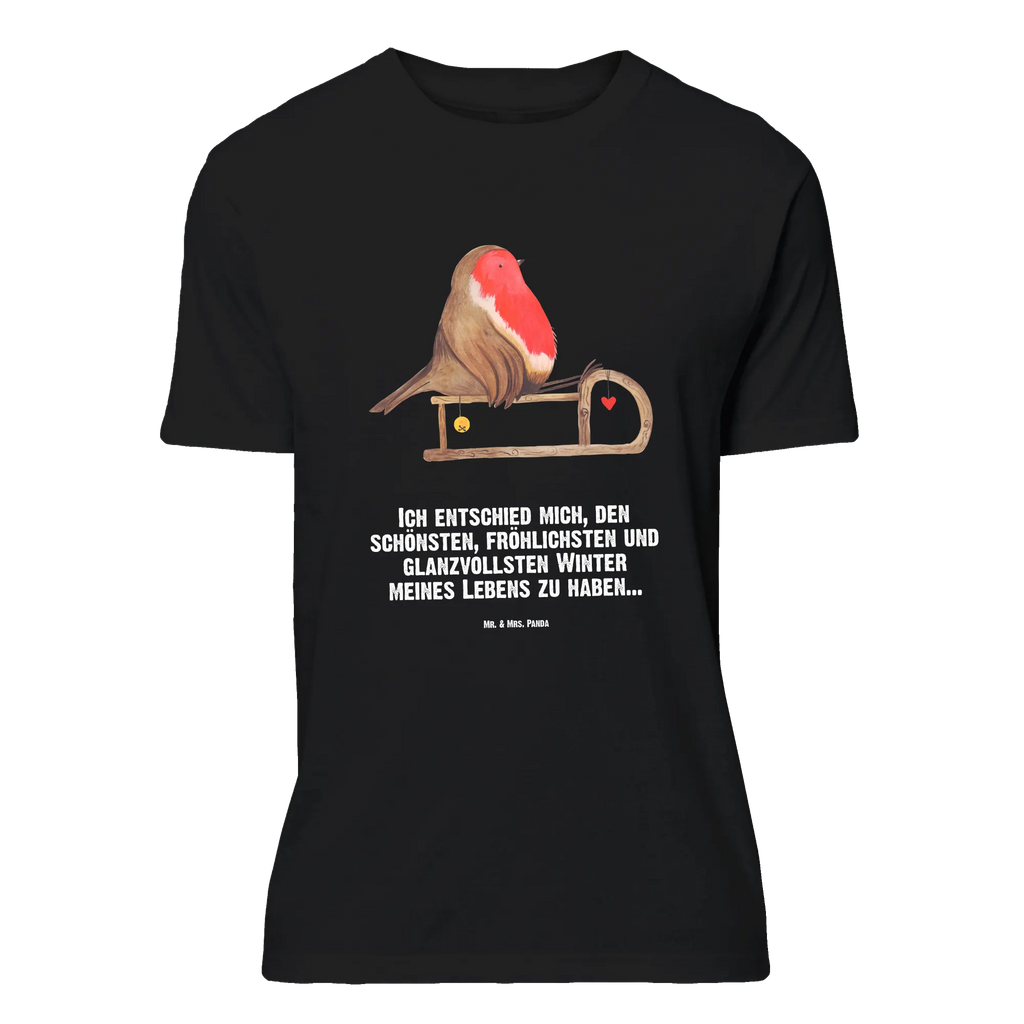 Rozmiar L T-shirt rudzik sanki Shirt, Tshirt, Damen, Nachthemd, Herrn, Junggesellenabschied, Schlafshirt, Geburstag, T-Shirt mit Spruch, Lustiges T-Shirt, Jubiläum, T-Shirt, Weihnachtsdeko, Weihnachten, Nikolaus, Advent, Heiligabend, Winter, Wintermotiv, Vogel, Schlitten