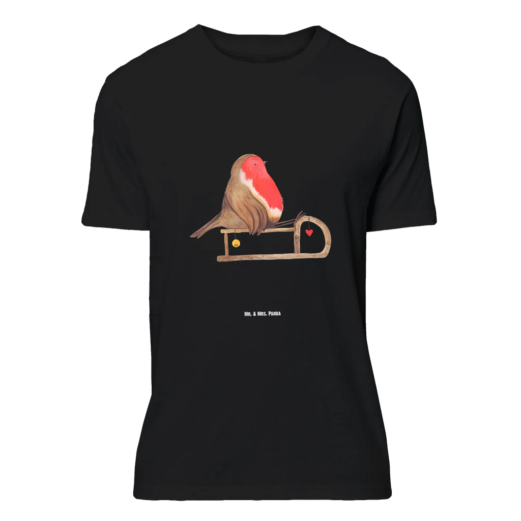 Rozmiar L T-shirt rudzik sanki Shirt, Tshirt, Damen, Nachthemd, Herrn, Junggesellenabschied, Schlafshirt, Geburstag, T-Shirt mit Spruch, Lustiges T-Shirt, Jubiläum, T-Shirt, Weihnachtsdeko, Weihnachten, Nikolaus, Advent, Heiligabend, Winter, Wintermotiv, Vogel, Schlitten