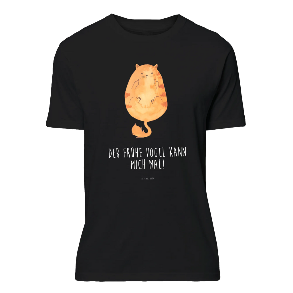 T-shirt Cat Early riser Schlafshirt, Nachthemd, Lustiges T-Shirt, T-Shirt mit Spruch, Damen, Jubiläum, Tshirt, Herrn, Geburstag, Junggesellenabschied, Shirt, T-Shirt, Katzenmotiv, Katze, Katzenaccessoires, Katzensouvenirs, Katzenmotive, Katzenartikel, Katzenliebhaberprodukte, Katzendeko, Katzenfan, Katzenliebhaber, Katzenfreund, Katzenprodukte, Katzen, Morgenmuffel, Mietze, Kaffee, Kater, Der Frühe Vogel Kann Mich Mal, Frühaufsteher