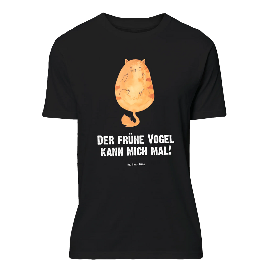 T-shirt Cat Early riser Schlafshirt, Nachthemd, Lustiges T-Shirt, T-Shirt mit Spruch, Damen, Jubiläum, Tshirt, Herrn, Geburstag, Junggesellenabschied, Shirt, T-Shirt, Katzenmotiv, Katze, Katzenaccessoires, Katzensouvenirs, Katzenmotive, Katzenartikel, Katzenliebhaberprodukte, Katzendeko, Katzenfan, Katzenliebhaber, Katzenfreund, Katzenprodukte, Katzen, Morgenmuffel, Mietze, Kaffee, Kater, Der Frühe Vogel Kann Mich Mal, Frühaufsteher