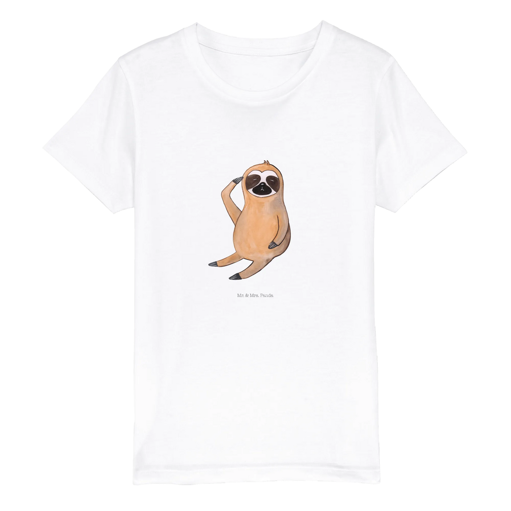 Organiczna koszulka dziecięca leniwiec ptak Kinder T-Shirt, Kinder T-Shirt Jungen, Kinder T-Shirt Mädchen, Faultier Geschenk, Faultier, Faultier Deko, Morgenmuffel, Faultiere, Frühaufsteher, Der Frühe Vogel, Faultierwelt, faul, Vogel, Spinner, Lieblingstier, Früher Vogel