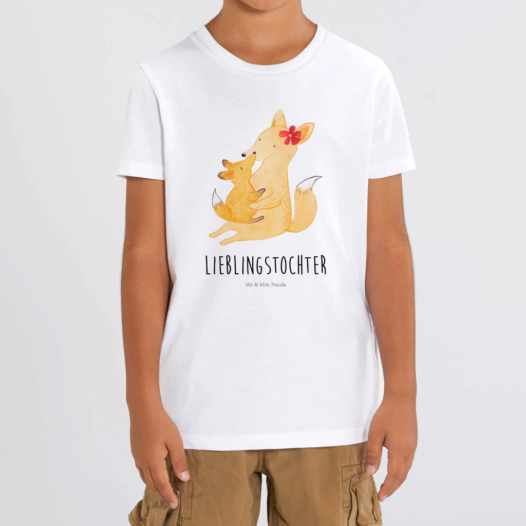 Organic Kids T-Shirt Fox mummy Kinder T-Shirt Jungen, Kinder T-Shirt Mädchen, Kinder T-Shirt, Oma, Bruder, Muttertag, Vatertag, Papa, Familie, Mama, Opa, Schwester, Lieblingstochter, Tochter, Geschenk, Beste Tochter, Mutter