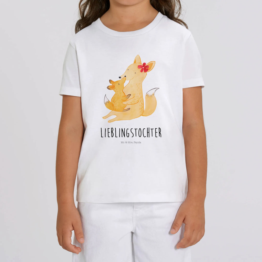 Organic Kids T-Shirt Fox mummy Kinder T-Shirt Jungen, Kinder T-Shirt Mädchen, Kinder T-Shirt, Oma, Bruder, Muttertag, Vatertag, Papa, Familie, Mama, Opa, Schwester, Lieblingstochter, Tochter, Geschenk, Beste Tochter, Mutter