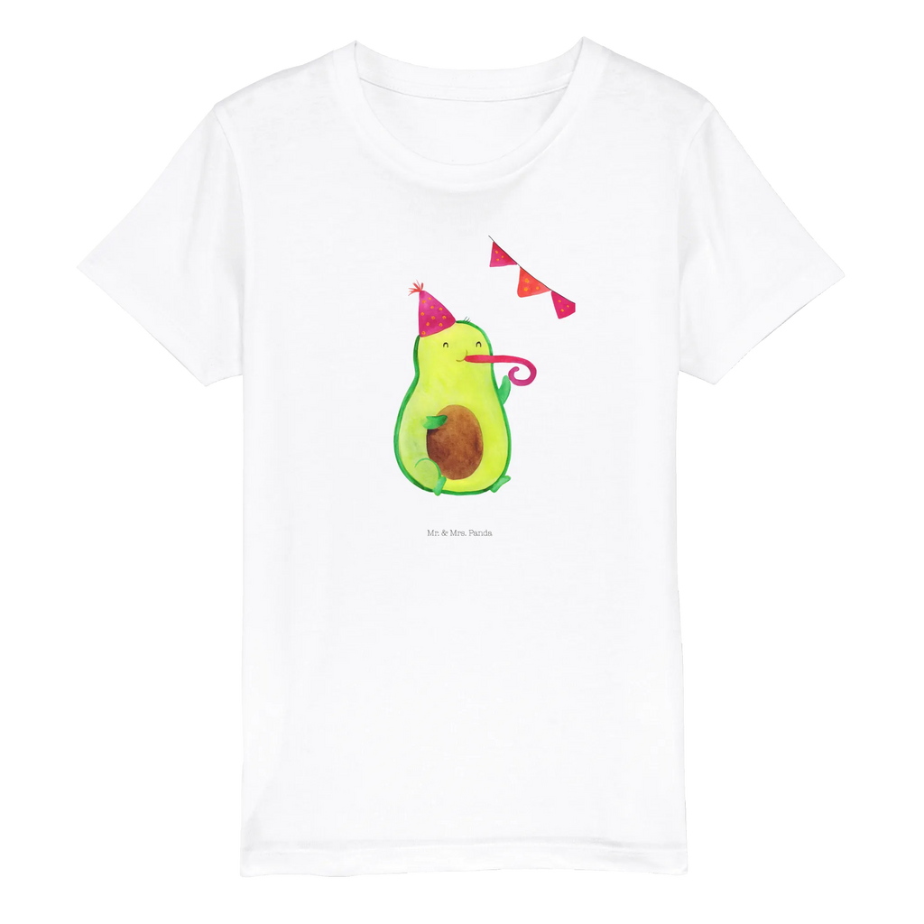 Organiczna koszulka dziecięca Awokado Czas na imprezę Kinder T-Shirt Jungen, Kinder T-Shirt Mädchen, Kinder T-Shirt, Gesund, Avocado, Veggie, Vegan
