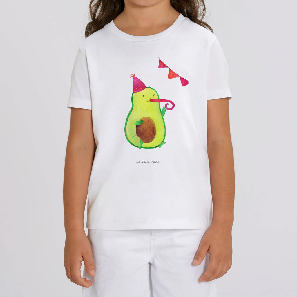 Organiczna koszulka dziecięca Awokado Czas na imprezę Kinder T-Shirt Jungen, Kinder T-Shirt Mädchen, Kinder T-Shirt, Gesund, Avocado, Veggie, Vegan