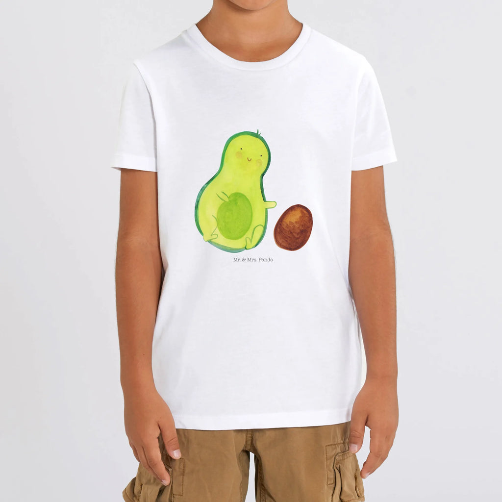 Organiczna koszulka dziecięca Awokado pestka toczy się Kinder T-Shirt Jungen, Kinder T-Shirt Mädchen, Kinder T-Shirt, Gesund, Avocado, Veggie, Vegan, Zur Geburt, Schwanger, Kind, Erstes Kind, Schwangerschaft, Geburtstag, Love, Avocados, Liebe, Große Liebe, Babyparty, Baby, Säugling, Geburt