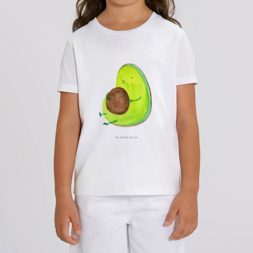 Organic Kinder T-Shirt Avocado Pfeifen Kinder T-Shirt Jungen, Kinder T-Shirt Mädchen, Kinder T-Shirt, Gesund, Avocado, Veggie, Vegan, Ernährung, Abnehmen, Diät, dick sein
